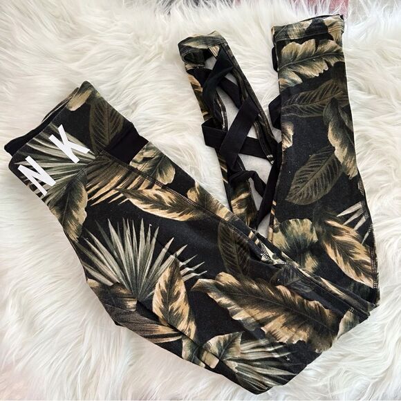 ɢᴜᴄ ᴠꜱ ᴘɪɴᴋ ʙᴏᴛᴀɴɪᴄᴀʟ/ᴛʀᴏᴘɪᴄ ᴘʀɪɴᴛ ꜱᴘᴏʀᴛ ᴄᴏᴛᴛᴏɴ ʟᴇɢɢɪɴɢꜱ - Picture 10 of 17